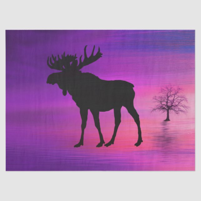 Papier Mousseline Bull Moose (Recto)