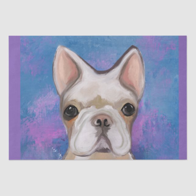 PAPIER MOUSSELINE BULLDOG FRANÇAIS (Recto)