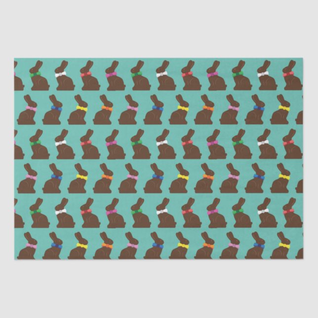 Papier Mousseline Bunnies au chocolat (Recto)