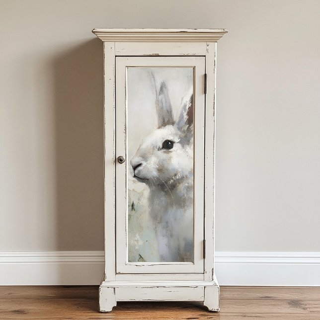 Papier Mousseline Bunny Lapin Style Fermier Découpage Art (Créateur téléchargé)