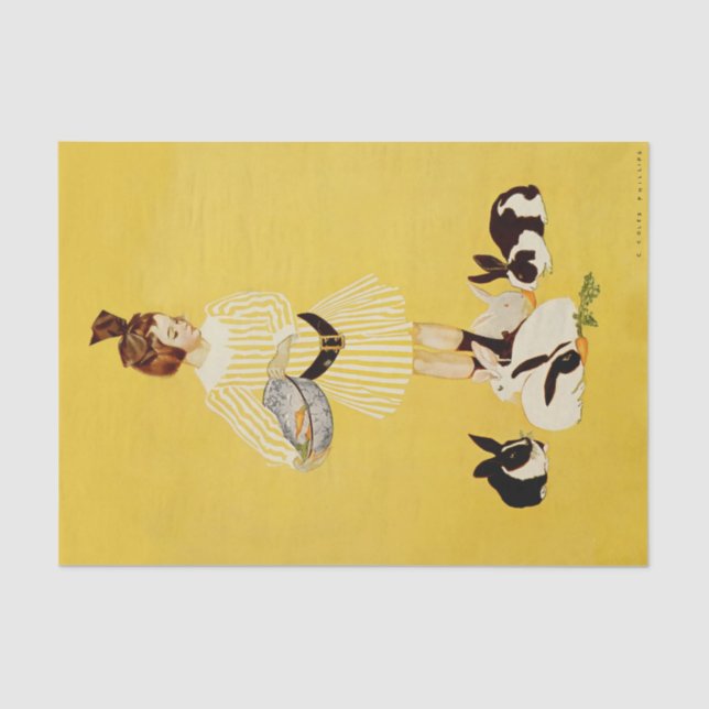 Papier Mousseline C Coles Phillips "Un ami de la famille" (Recto)