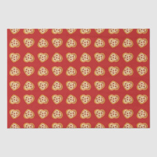 Papier Mousseline C’est plus une pizza Mon coeur Valentines Day