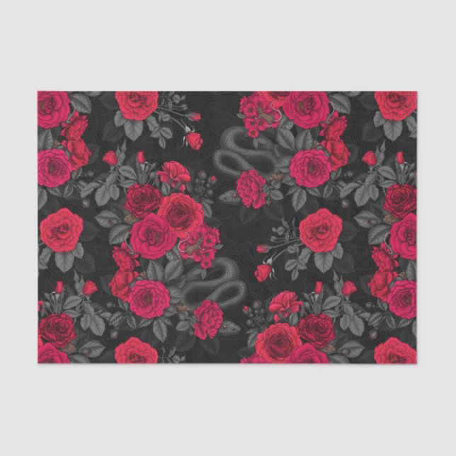 Papier Mousseline Caché en rose (Recto)