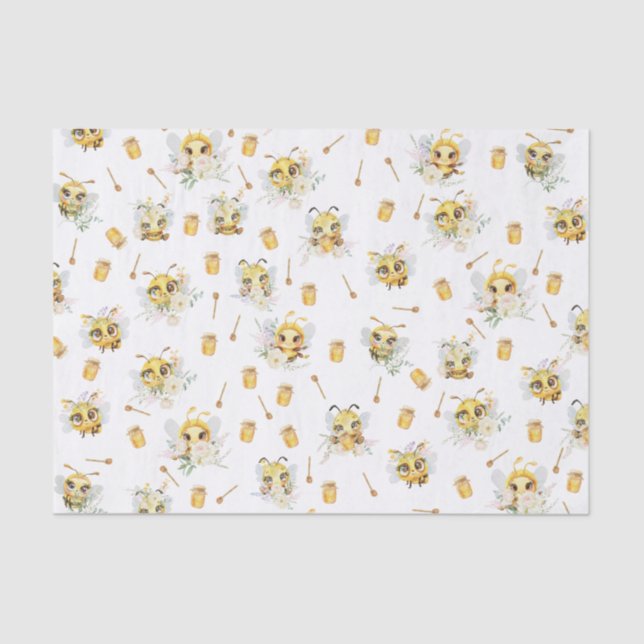 Papier Mousseline Cadeau d'anniversaire de Sweet to Bee' (Recto)
