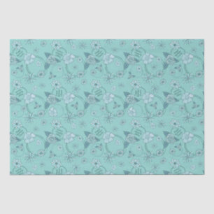 Papier Mousseline Cadeau Fleur sauvage personnalisé