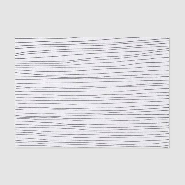 Papier Mousseline Cadeau Motif d'aquarelle avec traits de main (Recto)