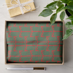 Papier Mousseline Cadeaux de Noël modernes Design Holiday