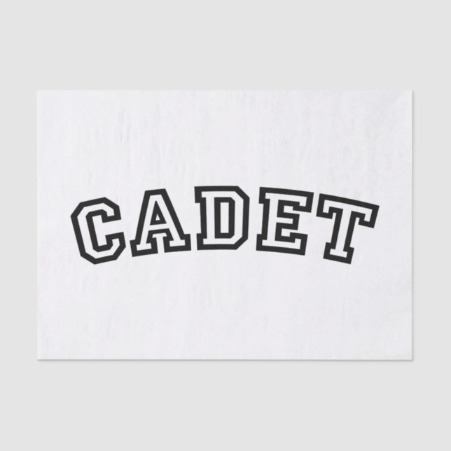 PAPIER MOUSSELINE CADET (Recto)