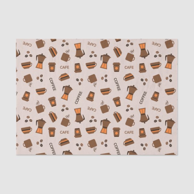 Papier Mousseline Café (Recto)