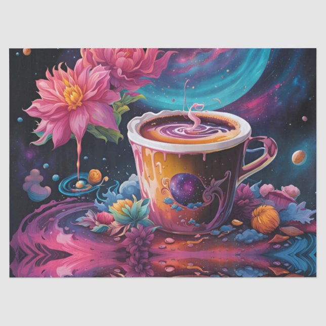 Papier Mousseline Café Garden Galaxy (Recto)
