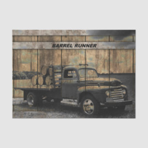 Papier Mousseline Camion vintage Antique Camion Vieux Camion