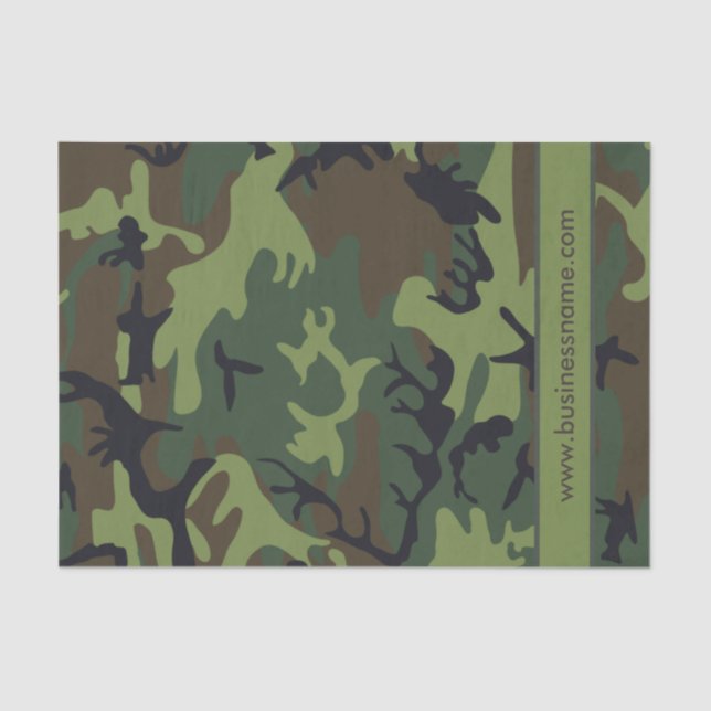 Papier Mousseline Camouflage (Recto)