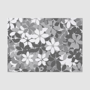Papier Mousseline Camouflage de fleur