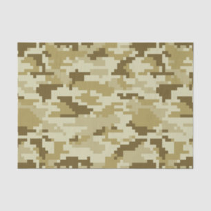 Papier Mousseline Camouflage numérique de 8 bits pour le désert pa