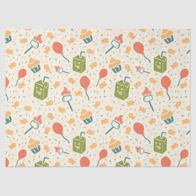 Papier Mousseline Camp Chaos Tissue Paper (Recto)