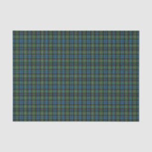 Papier Mousseline Campbell Argyll Tartan écossais antique
