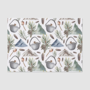 Papier Mousseline Camping, Randonnée, plein air et nature 