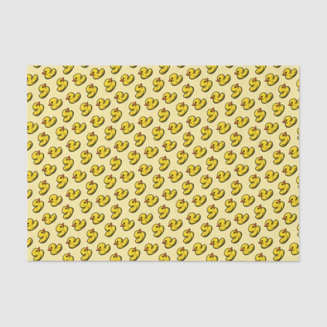 Papier Mousseline Canards (Recto)
