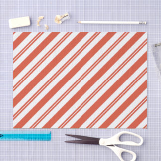 Papier Mousseline Candy Cane Chorus-Big Stripe Diagonal