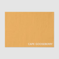 Cape Gooseberry yellow color name