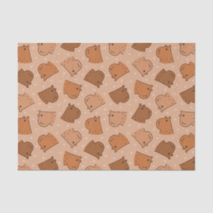 Papier Mousseline Capybara
