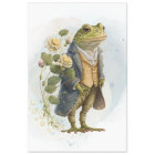 Caractère crapaud de la campagne florale