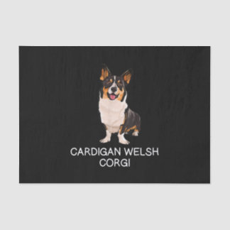 Papier Mousseline Cardigan Welsh Corgi Amoureux des chiens fou