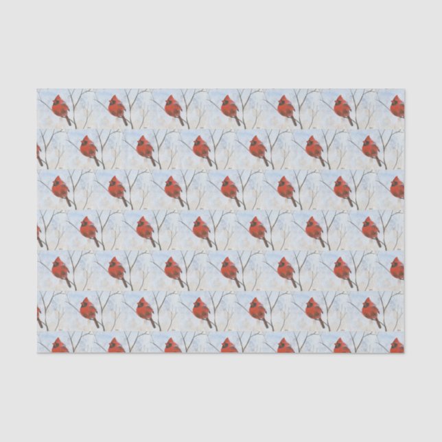 Papier Mousseline Cardinal (Recto)