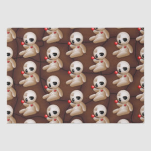 Papier Mousseline Caricature de poupée vaudou en amour