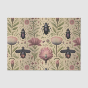 Papier Mousseline Caricatures et insectes