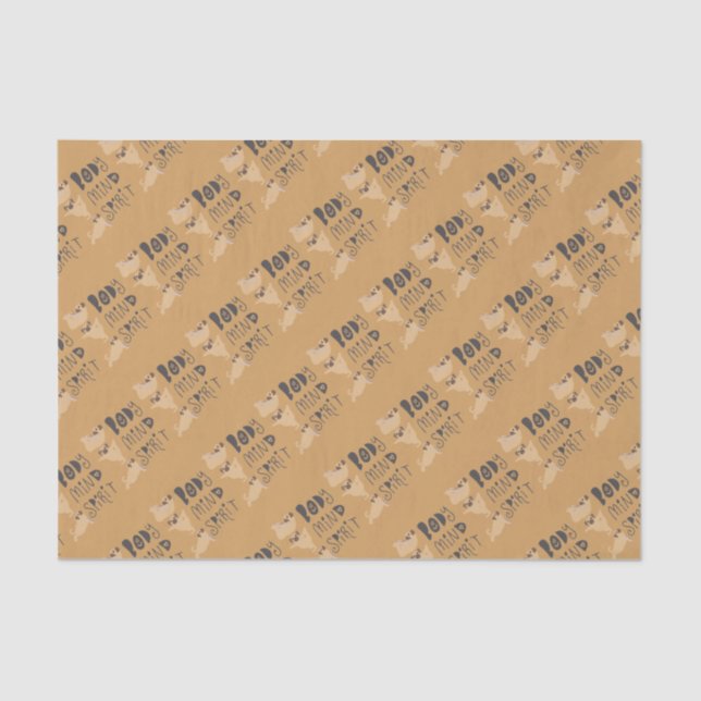 Papier Mousseline Carlins de yoga (Recto)