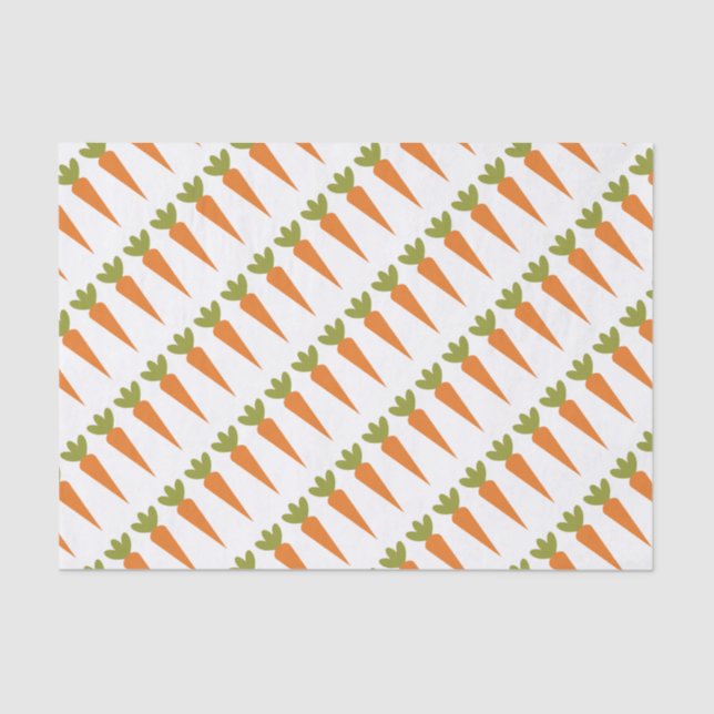 Papier Mousseline Carotte (Recto)