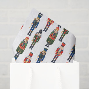 Papier Mousseline carrelage de noix de Noël festif