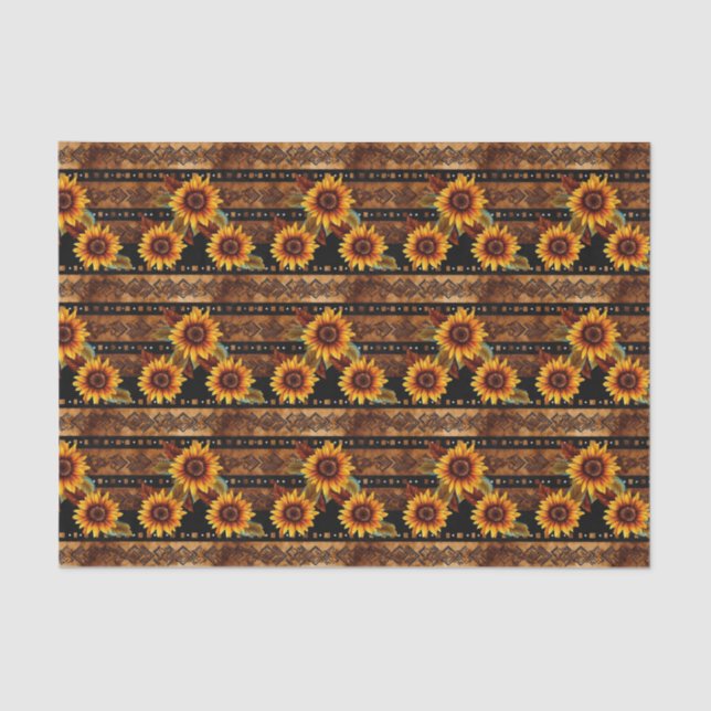 Papier Mousseline Carrelage Faux motif occidental découpage (Recto)