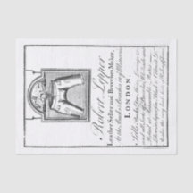 Carte de commerce du 18e siècle