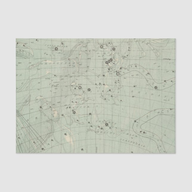 Papier Mousseline Carte d'étoile 2 (Recto)