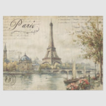 Carte postale Paris vintage