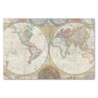 Carte vintage du monde