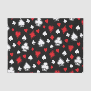 Papier Mousseline Cartes de jeu de tisonnier