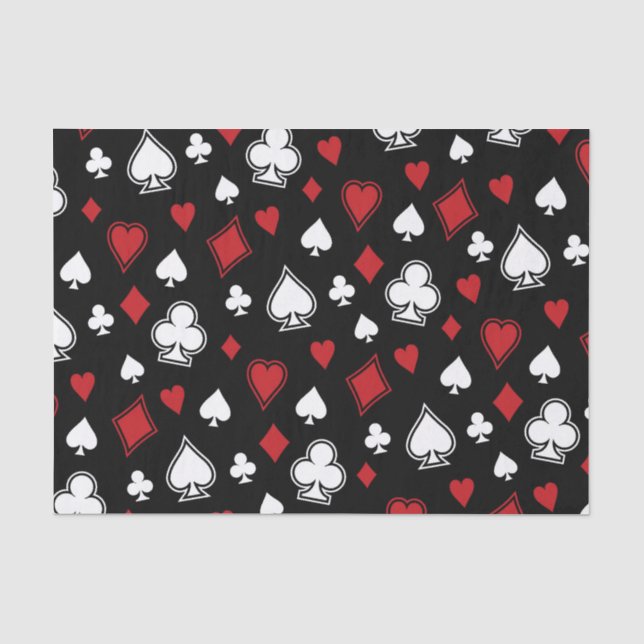 Papier Mousseline Cartes de jeu de tisonnier (Recto)