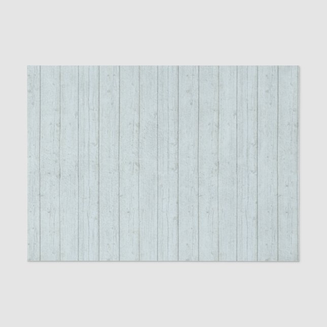 Papier Mousseline Cartes de palette naturelles Bohème Bleu Rustique (Recto)