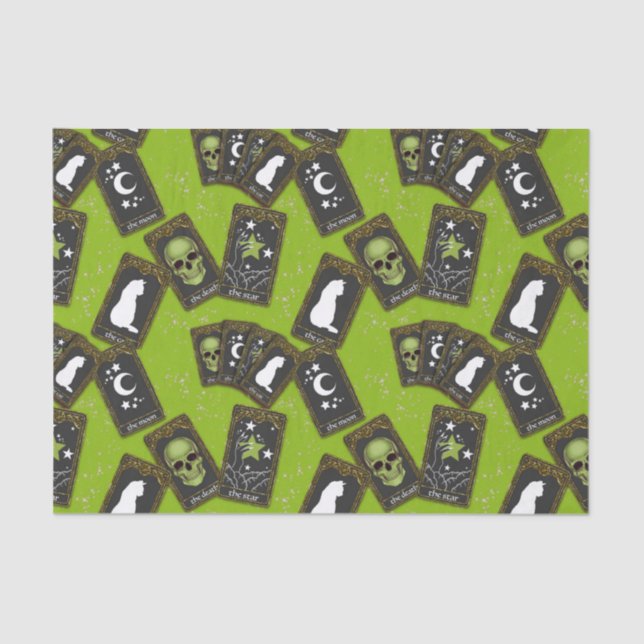 Papier Mousseline Cartes Tarot (Recto)