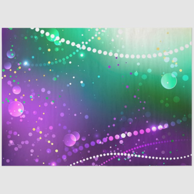 Papier Mousseline Carthagène Solive Purple (Recto)