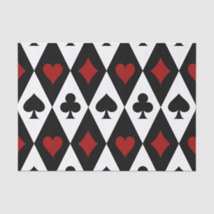 Papier Mousseline Casino du Joueur de cartes Blackjack Las Vegas