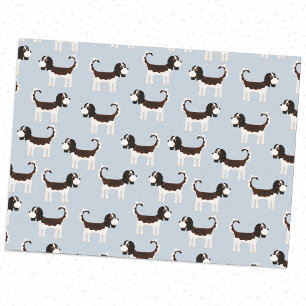 Papier Mousseline Cavalier King Charles Spaniel Chien