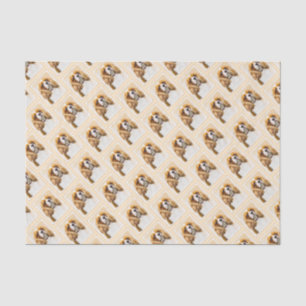 Papier Mousseline Cavalier King Charles Spaniel Peinture originale