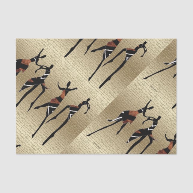 Papier Mousseline Célébration africaine (Recto)