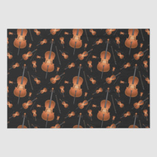 Papier Mousseline Cello Musicien Musique Enseignant Chaîne Orchestre
