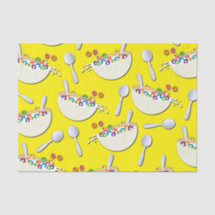Papier Mousseline Cereal Bowl Enfants Slepover Anniversaire fête mig