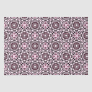 Papier Mousseline Cerise Blossom Dusky Rose Dot Mandala Diamond Carr